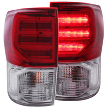 Load image into Gallery viewer, Anzo 2007-2013 Toyota Tundra LED Tail lights Red/Clear G2