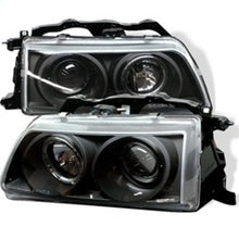 Load image into Gallery viewer, Spyder Honda Civic 90-91/CRX 90-91 Projector Headlights LED Halo Blk PRO-YD-HC90-HL-BK 5010827
