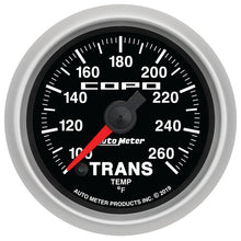 Load image into Gallery viewer, Autometer 52mm 100-260 Degree Digital Trans Temp Gauge Chevrolet COPO Camaro 880877