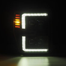 Load image into Gallery viewer, AlphaRex 08-10 Ford F250-550 NOVA-Series LED Projector Headlights Black w/Activ Light/Seq Signal 880310 *Discontinued