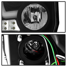 Load image into Gallery viewer, Spyder GMC Sierra 14-16 Projector Headlights Light Bar DRL Blk PRO-YD-GS14V2-LBDRL-BK 5080851