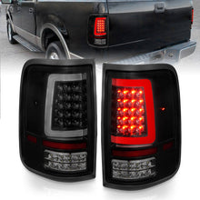 Load image into Gallery viewer, ANZO 2004-2006 Ford F-150 LED Tail Lights w/ Light Bar Black Housing Smoke Lens 311343