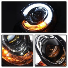 Load image into Gallery viewer, Spyder Mini Cooper 2010-2012 Projector Headlights Xenon/HID Model- DRL Blk PRO-YD-MC07-HID-DRL-BK 5080615