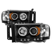 Load image into Gallery viewer, Spyder Dodge Ram 1500 02-05/Ram 2500 03-05 Projector Headlights LED Halo LED Blk PRO-YD-DR02-HL-BK 5009975