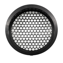Load image into Gallery viewer, Black Billet 4" Inch Turbo Inlet Guard Velocity Stack Adapter Bellmouth Intake Hex
