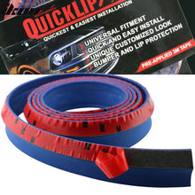 Load image into Gallery viewer, Universal Type 1 100" 8.5FT Front Bumper Lip Side Splitter Rubber Foam