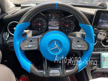 Load image into Gallery viewer, Mercedes-Benz 2020+ AMG Performance Style Customizable Steering Wheel (Fits 2010+ All Models)