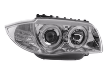 Load image into Gallery viewer, BMW 1-series E81 E82 E87 E88 Chrome Angel Eyes Headlight Set (2004 to 2011)