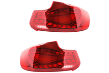 Load image into Gallery viewer, BMW 2-Series &amp; M2 (F22 F23 F87) Red and Black Dragon Scale OLED Tail Lights