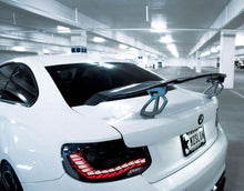 Load image into Gallery viewer, BMW 2-Series &amp; M2 (F22 F23 F87) Red and Black Dragon Scale OLED Tail Lights