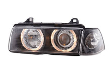 Load image into Gallery viewer, BMW 3-series E36 Coupe/Convertible Black Angel Eye Headlights (1992-1998)