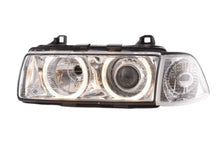 Load image into Gallery viewer, BMW 3-series E36 Coupe/Convertible Chrome Xenon Angel Eyes Headlights (1992-1998)