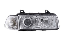 Load image into Gallery viewer, BMW 3-series E36 Coupe/Convertible Chrome Xenon Angel Eyes Headlights (1992-1998)