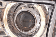 Load image into Gallery viewer, BMW 3-series E36 Coupe/Convertible Chrome Xenon Angel Eyes Headlights (1992-1998)
