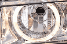 Load image into Gallery viewer, BMW 3-series E36 Coupe/Convertible Chrome Xenon Angel Eyes Headlights (1992-1998)