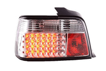 Load image into Gallery viewer, BMW 3-series E36 Sedan Chrome Clear LED Taillights Set (1991-1998)