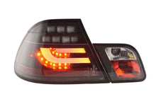 Load image into Gallery viewer, BMW 3-series E46 Coupe Black LED LightBar Taillights Set (2003-2007)