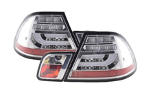 Load image into Gallery viewer, BMW 3-series E46 Coupe Chrome Clear LED LightBar Taillights Set (1999-2003)