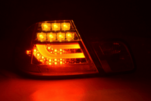 Load image into Gallery viewer, BMW 3-series E46 Coupe Chrome Clear LED LightBar Taillights Set (1999-2003)