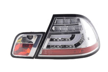 Load image into Gallery viewer, BMW 3-series E46 Coupe Chrome Clear LED LightBar Taillights Set (1999-2003)