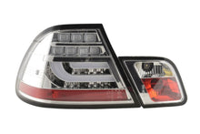 Load image into Gallery viewer, BMW 3-Series E46 Coupe Chrome Clear LED LightBar Taillights Set- Facelift (2003-2007)