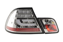 Load image into Gallery viewer, BMW 3-Series E46 Coupe Chrome Clear LED LightBar Taillights Set- Facelift (2003-2007)