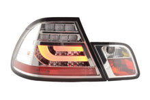 Load image into Gallery viewer, BMW 3-Series E46 Coupe Chrome Clear LED LightBar Taillights Set- Facelift (2003-2007)