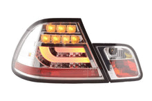 Load image into Gallery viewer, BMW 3-Series E46 Coupe Chrome Clear LED LightBar Taillights Set- Facelift (2003-2007)