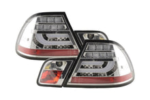 Load image into Gallery viewer, BMW 3-Series E46 Coupe Chrome Clear LED LightBar Taillights Set- Facelift (2003-2007)