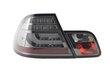 Load image into Gallery viewer, BMW 3-series E46 Coupe Chrome Smoked LED LightBar Taillights Set (1999-2002)