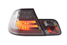 Load image into Gallery viewer, BMW 3-series E46 Coupe Chrome Smoked LED LightBar Taillights Set (1999-2002)