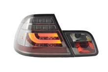 Load image into Gallery viewer, BMW 3-series E46 Coupe Chrome Smoked LED LightBar Taillights Set (1999-2002)