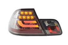 Load image into Gallery viewer, BMW 3-series E46 Coupe Chrome Smoked LED LightBar Taillights Set (1999-2002)