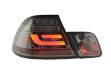 Load image into Gallery viewer, BMW 3-series E46 Coupe Chrome/Smoked LED LightBar Taillights Set- Facelift (2003-2007)