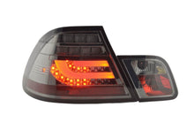 Load image into Gallery viewer, BMW 3-series E46 Coupe Chrome/Smoked LED LightBar Taillights Set- Facelift (2003-2007)