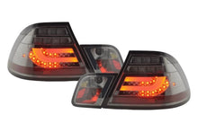 Load image into Gallery viewer, BMW 3-series E46 Coupe Chrome/Smoked LED LightBar Taillights Set- Facelift (2003-2007)