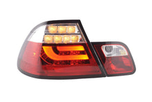 Load image into Gallery viewer, BMW 3-series E46 Coupe Red LED LightBar Taillights Set (1999-2002)