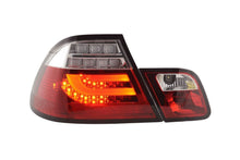 Load image into Gallery viewer, BMW 3-series E46 Coupe Red LED LightBar Taillights Set (2003-2007)