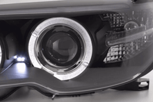 Load image into Gallery viewer, BMW 3-series E46 Coupe/Convertible Black Xenon Angel Eyes Headlights (2003-2005)