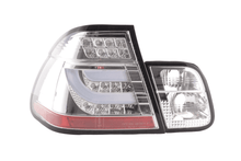 Load image into Gallery viewer, BMW 3-Series E46 Sedan Chrome LED LightBar Taillights - Pre Face Lift (1998-2001)