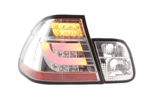 Load image into Gallery viewer, BMW 3-Series E46 Sedan Chrome LED LightBar Taillights - Pre Face Lift (1998-2001)