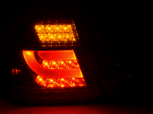 Load image into Gallery viewer, BMW 3-series E46 Sedan Chrome Smoked LED LightBar Taillights Set (1998-2001)