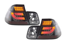 Load image into Gallery viewer, BMW 3-series E46 Sedan Chrome/Smoked LED LightBar Taillights Set- Facelift (2002-2005)