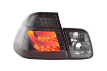 Load image into Gallery viewer, BMW 3-series E46 Sedan Chrome/Smoked LED LightBar Taillights Set- Facelift (2002-2005)