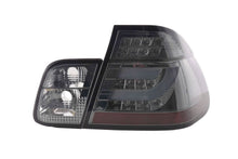 Load image into Gallery viewer, BMW 3-series E46 Sedan Chrome/Smoked LED LightBar Taillights Set- Facelift (2002-2005)