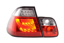 Load image into Gallery viewer, BMW 3 Series E46 Sedan Red LED LightBar Taillights Set- Facelift (2003 - 2006)