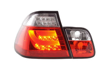 Load image into Gallery viewer, BMW 3-series E46 Sedan Red LED LightBar Taillights Set- Pre-Facelift (1998-2001)