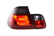 Load image into Gallery viewer, BMW 3-series E46 Sedan Red Smoke LED LightBar Taillights Set (2002-2005)