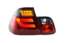 Load image into Gallery viewer, BMW 3-series E46 Sedan Red Smoke LED LightBar Taillights Set (2002-2005)