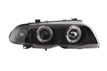 Load image into Gallery viewer, BMW 3-series E46 Sedan/Touring Black Angel Eyes Headlight Set (1998-2001)